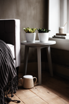 brussels diamond rond 22cm blanc